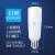 GE通用电气 LED小白灯泡家用柱形灯泡 11W E27螺口 白光6500K