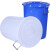 卉营（HUIYING）水桶 双耳带盖 230L 塑料桶 /个 可定制