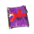 捆绑丝烘焙包装扎绳铁丝扎带封口绳礼品扎口线金属扎丝 10厘米紫色760根800根