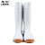 莱尔 食品靴 PVC高筒耐酸碱/耐腐蚀/耐油/防水/防滑食品级雨鞋 白色SF-11-03 37