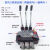 ZT-L12E双向换向阀多路阀分配器可串联带过桥孔油缸马达手动阀 ZT-L12双向双联两路定位