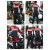 橙央（CHENGYANG）骑行服摩托车防风透气摩托车服机车服四季通用 本田红(四季款) 配护具五件套 4XL