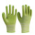 曼睩 条纹绿24双装 劳保手套耐磨工作丁腈橡胶乳胶手套防滑防水胶皮劳动工地干活防护手套ML008