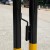 SPEEDWATTX 铁马护栏 公路施工移动式围挡 道路临工程安全防护 1.5*1米 36管黄黑铁护栏