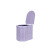 柒亦辰 QYC-3382 应急马桶一体式便携折叠马桶 带盖一体紫（配垃圾袋+固化剂+收纳袋） 个