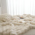 CHOMEL秋冬季毛毯牛奶绒毯仿兔毛皮草毯加厚保暖不掉毛午睡毯盖毯送家人 托斯卡纳-米白 150cm x 180cm