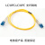 电信级光纤跳线尾纤 LC-LC(UPC) 单模双芯双工 Φ2.0跳纤光纤线 2米