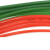 定制聚氨酯皮带PU圆带圆条传动带绿色粗面带红色光面带2mm-18mm可 红色光面9mm 其他