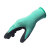 谋福 CNMF 102 浸胶手套 乳胶防滑耐磨防油 胶皮工业手套 (发泡柔软绿12双装） 