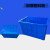 加厚塑料周转箱长方形特大号工业箱子带盖胶框储物框大收纳盒筐子 周转箱+盖子黄色(有盖) 外径长宽高610*490*360
