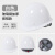 邦艾普适用于玻璃钢安全帽工地男施工建筑工程国标加厚透气领导头盔 玻璃钢加厚款按钮白色