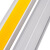 久匀 JQC-01 铝合金楼梯防滑条 L型台阶包边压条 楼梯护角止滑条 长度可定制 黄色45*21mm*1米