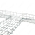 举山 网格桥架 DX 镀锌 150×100 1米 网络综合布线开放式钢网线槽强弱电走线架