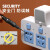 Aseblarm插座转换器usb多插位扩展面板多孔靠墙转换插头家用一转三插线板 一转二 白蓝款