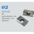 数控高光铝用直角铣刀片APKT1135/1604合金粗铣刀粒R0.8铝铜专用 APKT1135(R0.8)