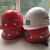 定制适用中国建筑安全帽 中建 国标 工地工人领导管理人员帽子玻 白色V型安全帽