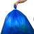 标燕 【80*100cm特厚10只】航空垃圾袋蓝色大垃圾袋大号手提式自动收口抽绳收纳袋BY04