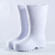 耐磨高筒棉靴白色靴 耐油耐酸厂厨房保暖雨靴EVA胶鞋 白色低帮EVA（不加棉） 38