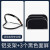 德威狮电焊面罩安全帽焊工防护面具透明耐高温全脸罩打磨头戴式割草 黑色屏3片+铝支架