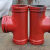 泵管三通混凝土泵DN125减压弯管80砂浆罐泵车专用输送人字泵管管 DN125直三通 不运