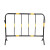 中环力安【黑黄铁马1*1.5米】黄黑铁马护栏围栏公路施工市政隔离栏可移动镀锌铁栏杆