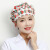 GJXBP棉厨师帽女可调节厨房做饭防油烟餐厅工作帽防掉发卫生护士帽子 (粉色)韩版