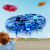 星棠UFO智能感应无人机小飞机飞行器 四轴悬浮飞碟男女孩儿童玩具 0分钟续航 ufo蓝色 标配+USB充电器
