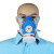 一护 J212防毒面具 口罩防粉尘农药喷漆装修使用面罩 自吸过滤式呼吸器 （A-3型-防毒面具）