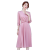 五沃 职业装女装套装小西装连衣裙女春秋新款韩版时尚气质垂套装裙 白色外套+粉色连衣裙 2XL