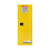 贺曼化学品储存柜防爆柜安全柜危险品工业防火柜22加仑黄色