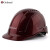 哥尔姆 安全帽 工地 施工作业 abs 透气防砸 头盔 工人帽子 可印字定制 GM739 酒红色