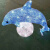 博雷奇户外led海豚造型灯广场街道公园海洋装饰景观动物灯光节防水亮化 1m长*滴胶款 颜色备注