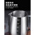 不锈钢烘焙量杯大容量拉花杯带刻度量定制酒杯耐高温计量小刻度杯 拉花杯(900ML)