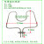 烘焙电烤箱加热管热风炉平炉发热管扒形干烧不锈钢电热管发热棒 230V1000W下层电热管