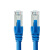 创优捷 六类成品网线6L-5m 非屏蔽千兆高速CAT6网线 宽带网络布线蓝色5米