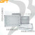 贝傅特 AG透明防水盒 户外新料接线盒防水ABS塑料密封盒监控端子电池盒 125*125*75