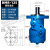 摆线液压马达BMR/BM2-50 400 250 160正反转高速低速大扭矩油马达 2孔安装BMR-125