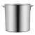 兰诗 水桶 酒店学校不锈钢桶加厚厨房储水桶汤桶 带盖45*45CM FW1566