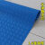 普力捷 工业地垫塑胶地垫可擦洗PVC地板垫子防水厕所浴室厨房塑料地毯防滑垫 蓝色人字纹(牛津撕不烂) 2.5米宽*1米(长度在数量上)