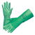 赛立特安全RNF15丁腈防化学手套植绒衬里耐磨耐油防化防水手套绿色9码12副装