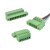 15EDGKPM-3.5/3.81mm免焊对接带螺丝对插拔接线端子插针座2EDGRKP 5p 3/B750mm