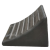 橡胶护角条橡胶警示防撞条地下车库反光护角条车间柱子反光护墙角 1.2x10x1cm护角650根 优质橡胶(规格齐全)