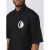 VERSACE奢侈品/范思哲JEANS COUTURE新款男士黑色翻领短袖衬衫衬衣 Black 046