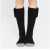 百舸 电热袜充电加热防寒暖脚神器上下加热电可行走冬季长筒袜 黑色