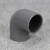 台塑南亚国标PVC水管配件UPVC水管90度弯头直角弯头90mm 一个价