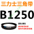 Z型A型B型C型D型SPZ SPA SPB SPC 3V5V8V三力士三角带B型皮带齿形 三力士三角带B型皮带1250