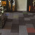 爱柯布洛 方块毯办公室拼接地毯 会议客厅满铺防滑地垫装隔音地毯50cm×50cm（4片）蓝灰色110110
