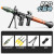 【软弹】【加长版】RPG-7火箭筒炮玩具可发射软弹头榴弹炮火箭炮 火箭筒+1灯光弹+3软弹+背带