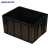 京顿防静电周转箱塑料箱长方形收纳箱ESD塑料盒电子元件物料盒胶框子540*422*370mm