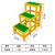 京顿三层绝缘凳高120cm可移动玻璃钢高低凳绝缘踏台工作台电工梯凳